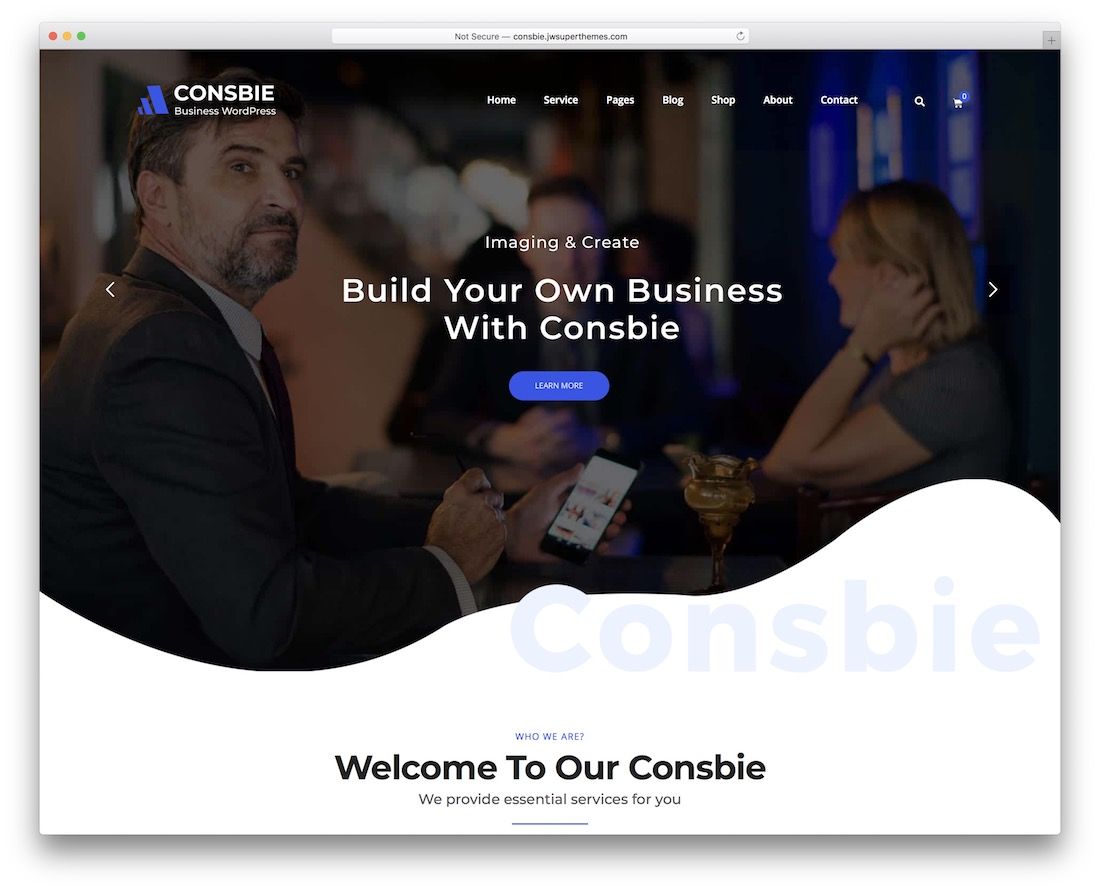 Tema di e-commerce consbie ecwid