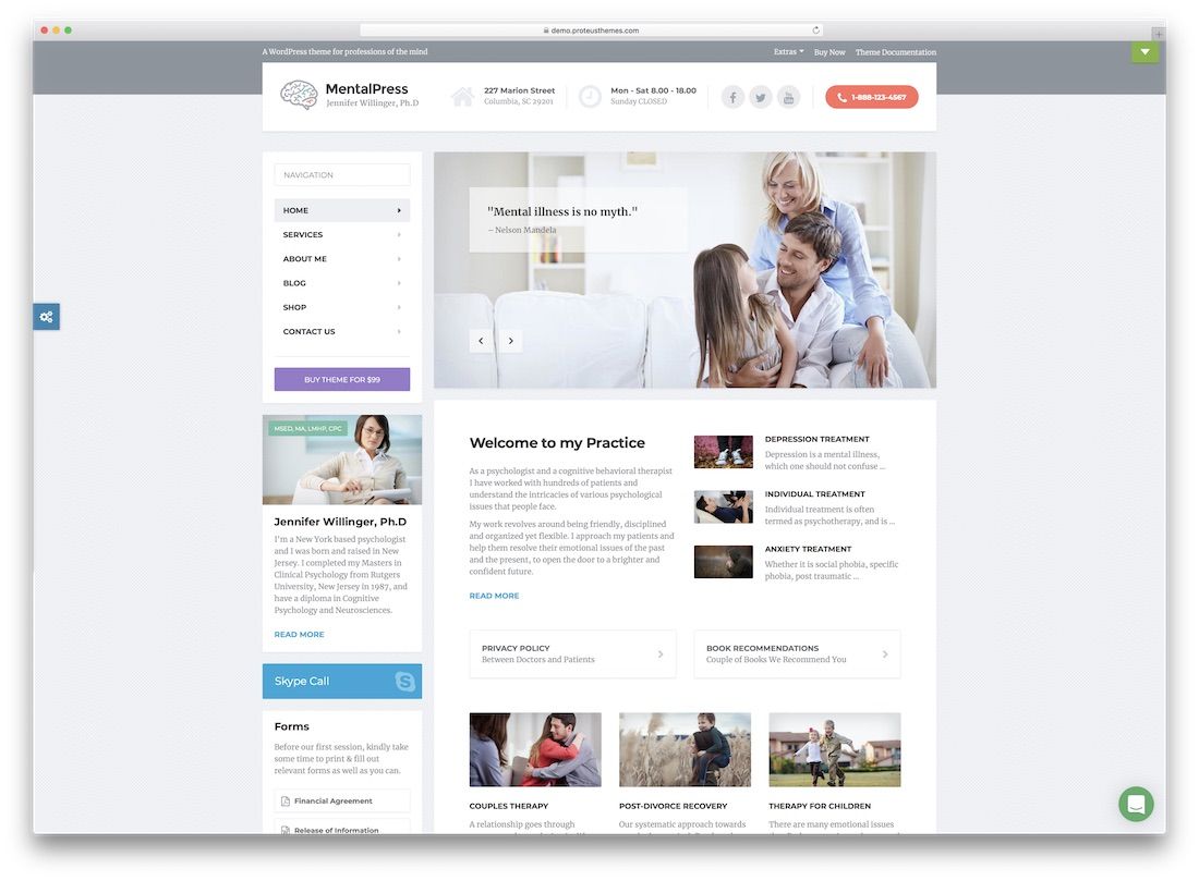 tema ecwid mentalpress