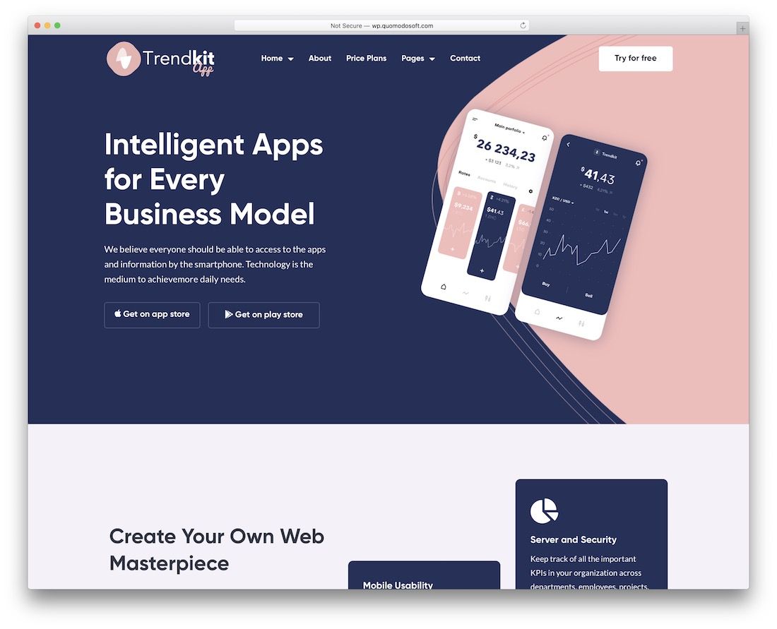 Trendkit 啟動 wordpress 主題