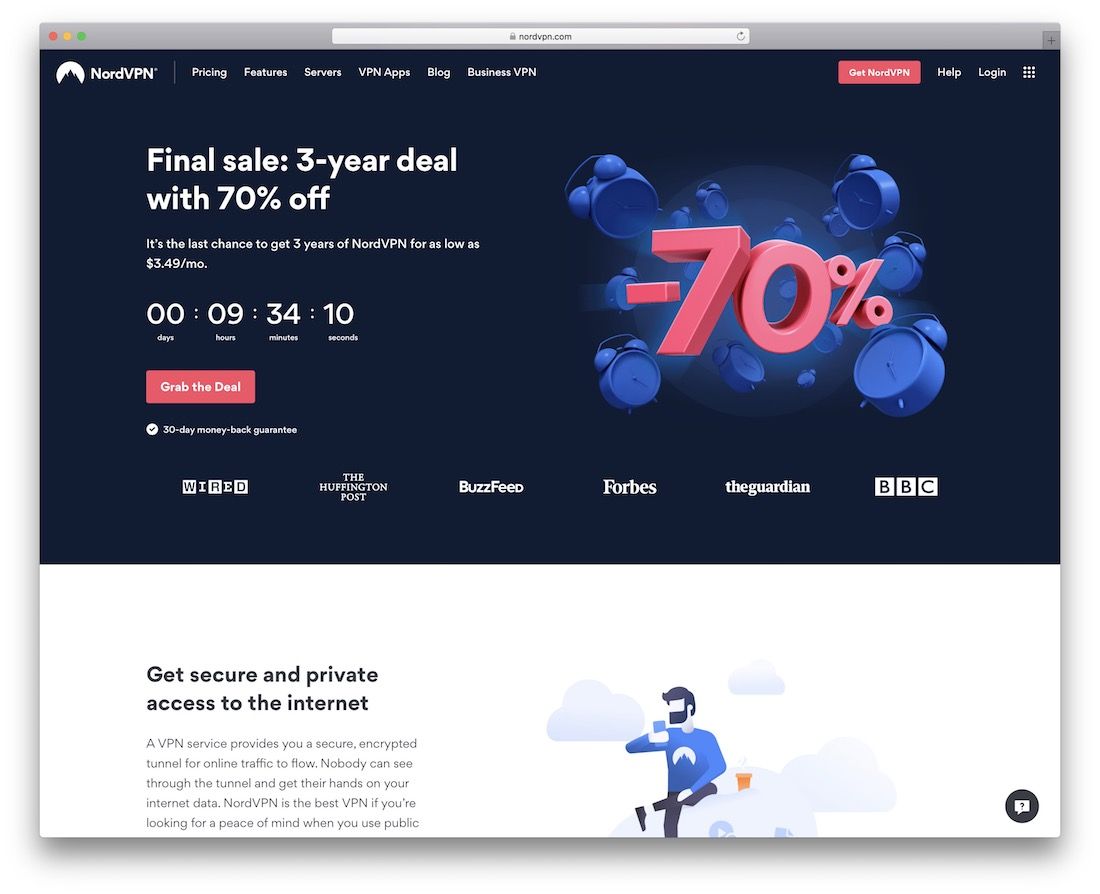 usługa VPN NordVPN
