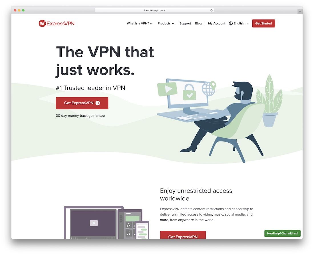 ExpressVPN usługa VPN