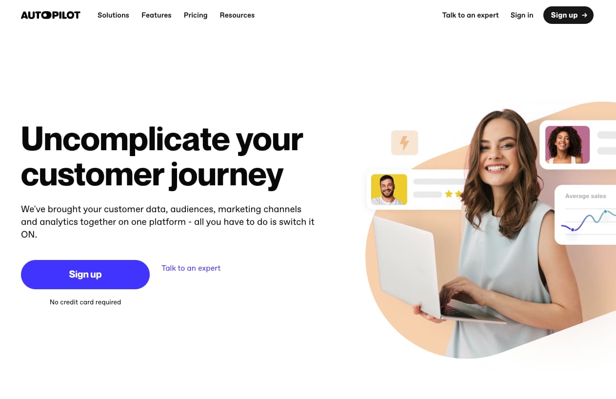 Platformă de marketing prin e-mail Autopilot