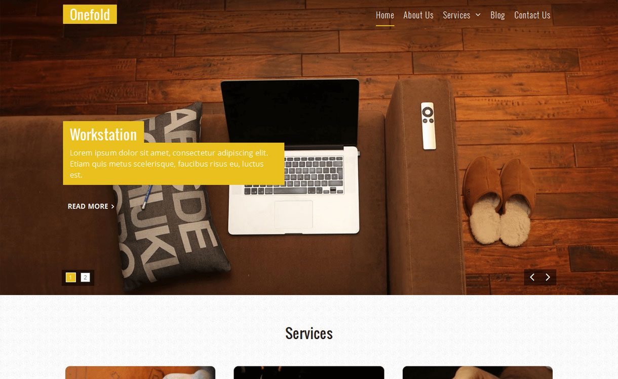 11+ I migliori temi WordPress reattivi gratuiti di ottobre 2016 one-fold-best-free-WordPress-theme-October-2016