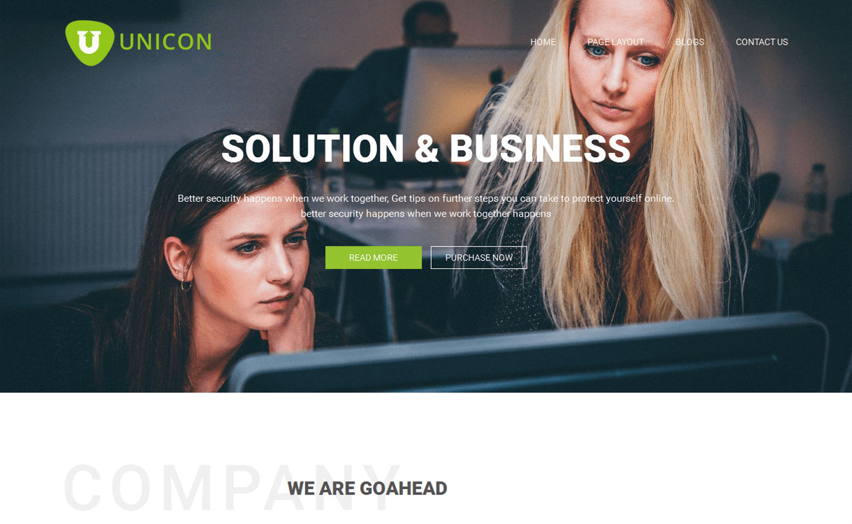 11+ I migliori temi WordPress reattivi gratuiti di ottobre 2016 unicon-best-free-WordPress-theme-October-2016