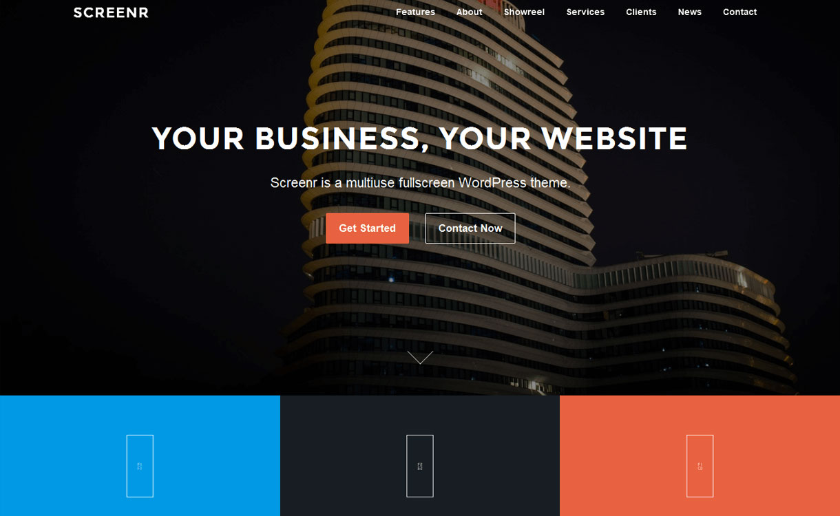 11+ I migliori temi WordPress reattivi gratuiti di ottobre 2016 screenr-best-free-WordPress-theme-October-2016