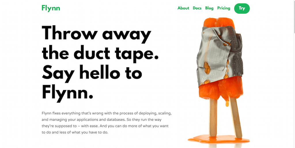 Flynn – O produto que ops fornece aos desenvolvedores