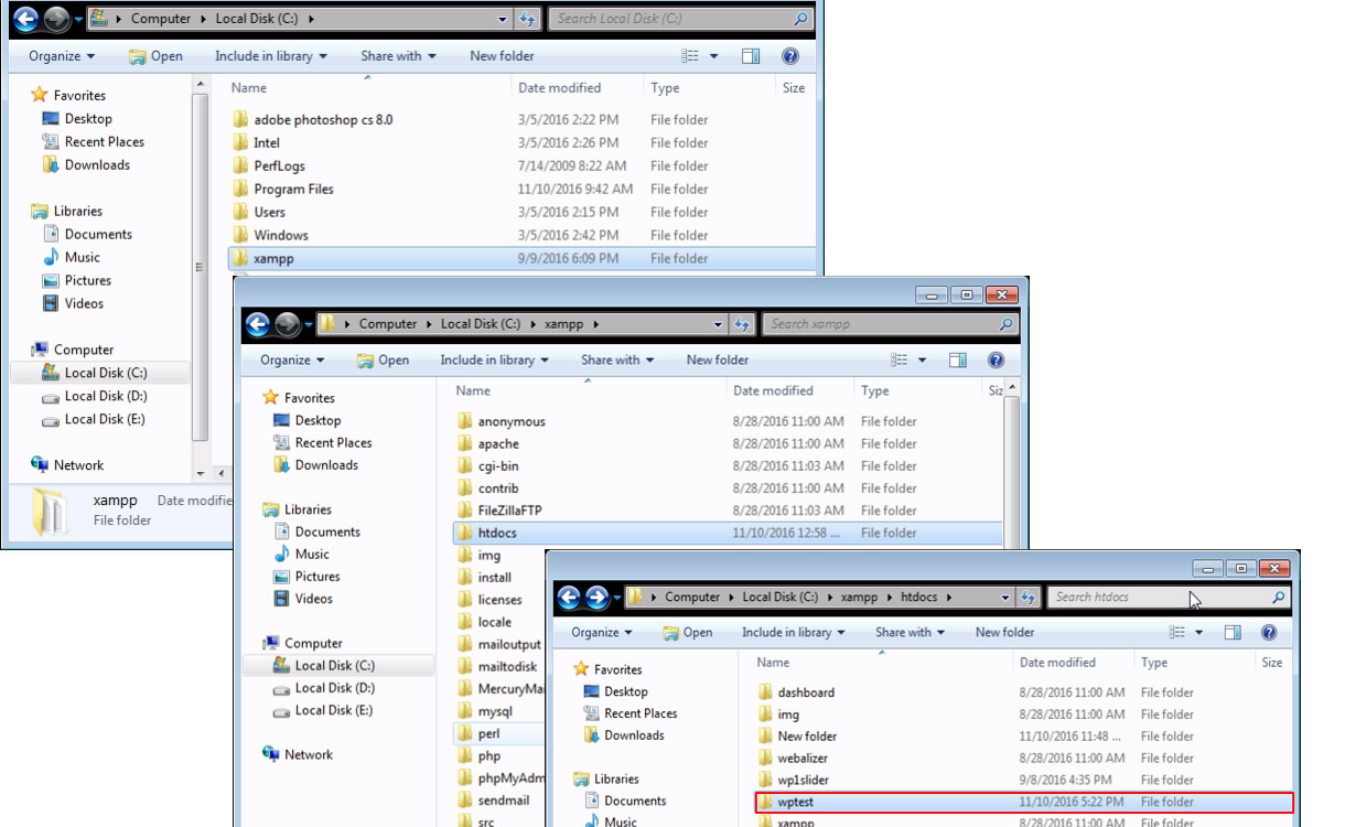 Come installare WordPress sul tuo computer Windows copy-file