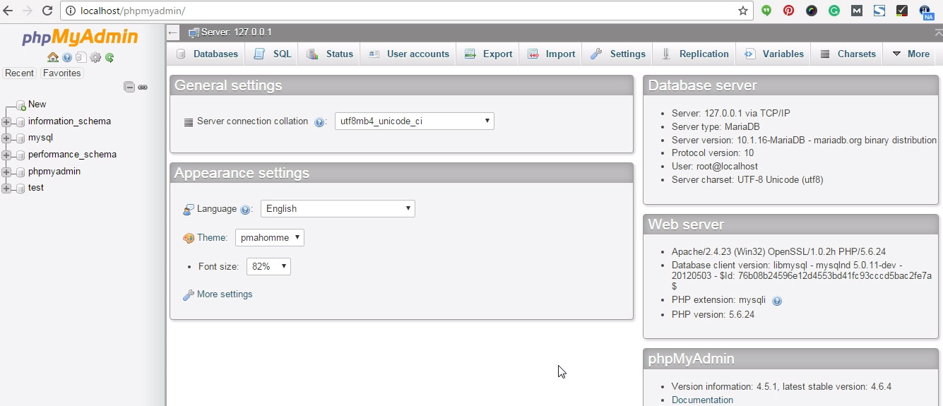 Come installare WordPress sul tuo computer Windows phpmyadmin