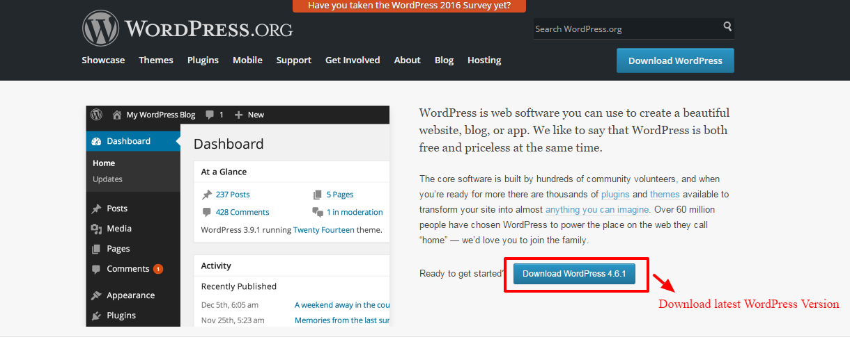 Come installare WordPress sul tuo computer Windows download-wordpress