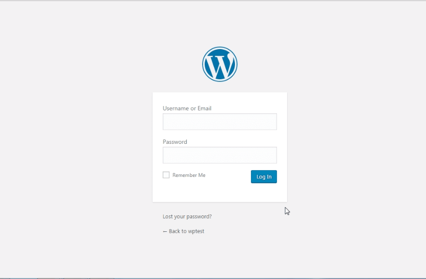 Come installare WordPress sul tuo computer Windows login