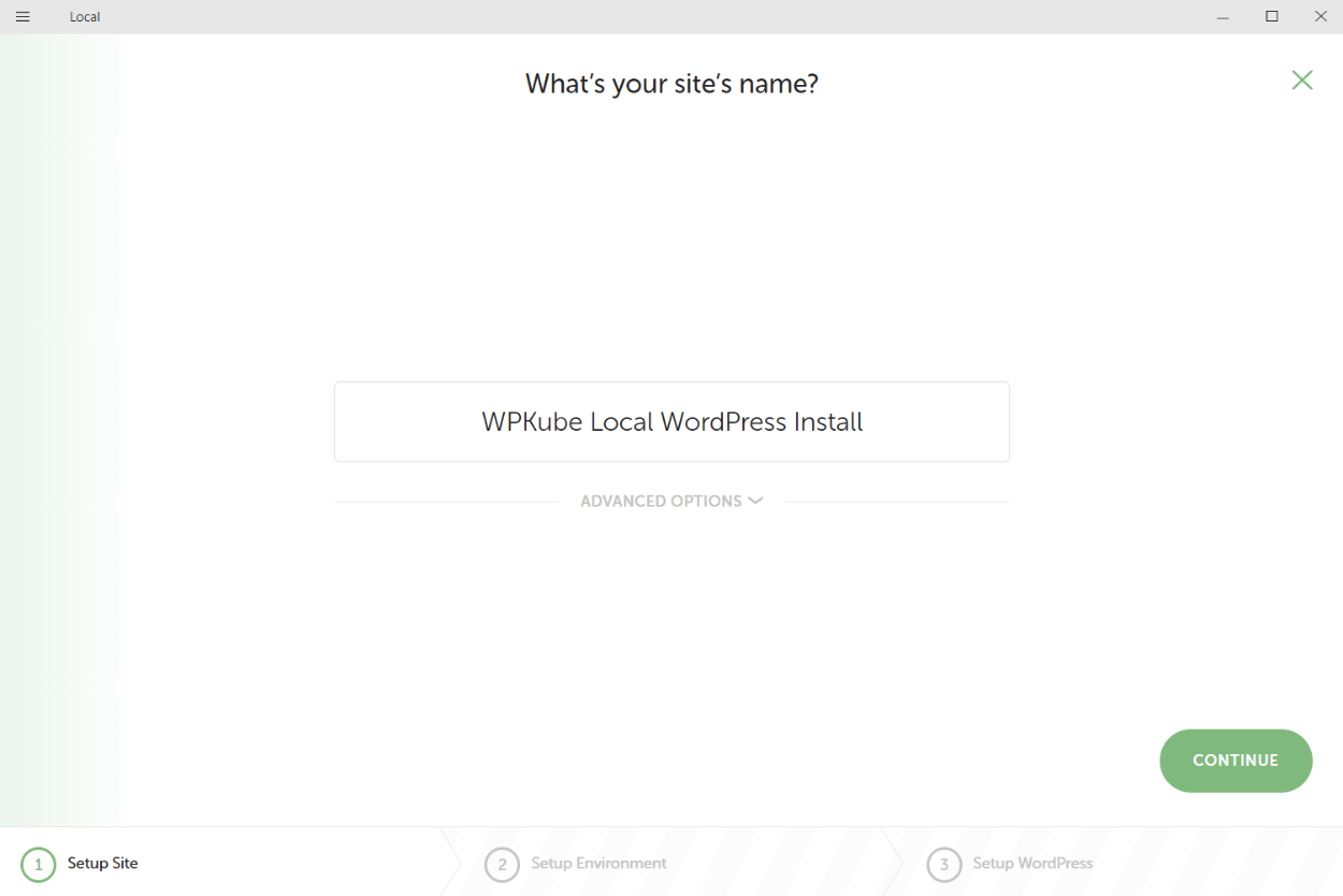 إنشاء موقع WordPress باللغة المحلية