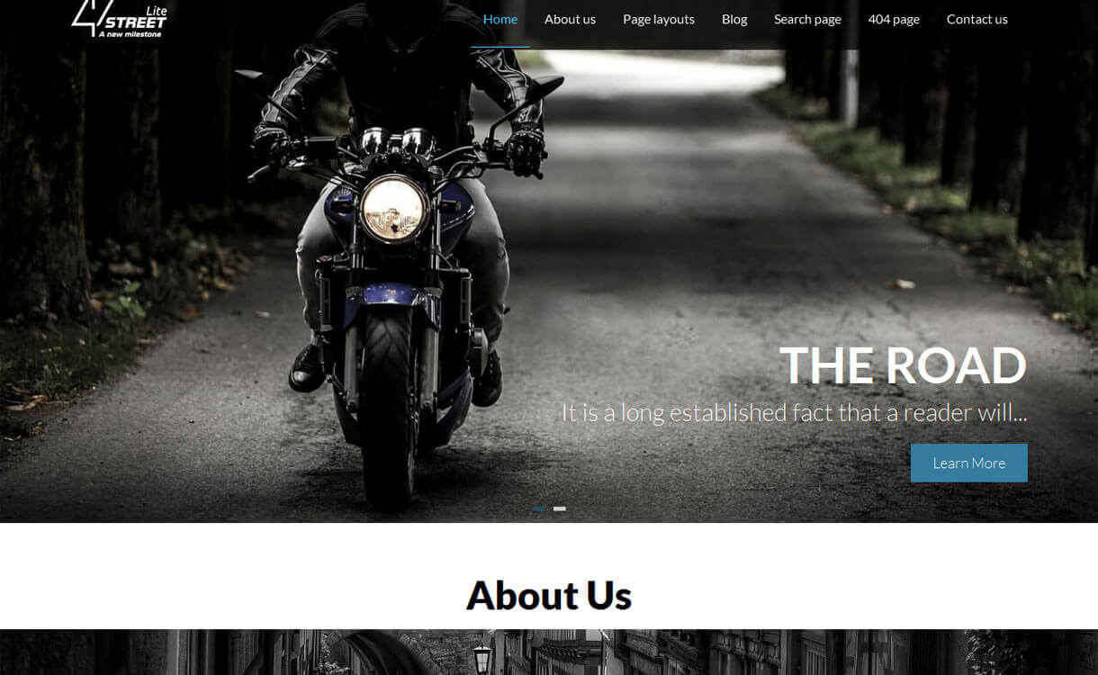 11+ I migliori temi WordPress reattivi gratuiti di dicembre 2016 47street-best-free-WordPress-Theme-December-2018
