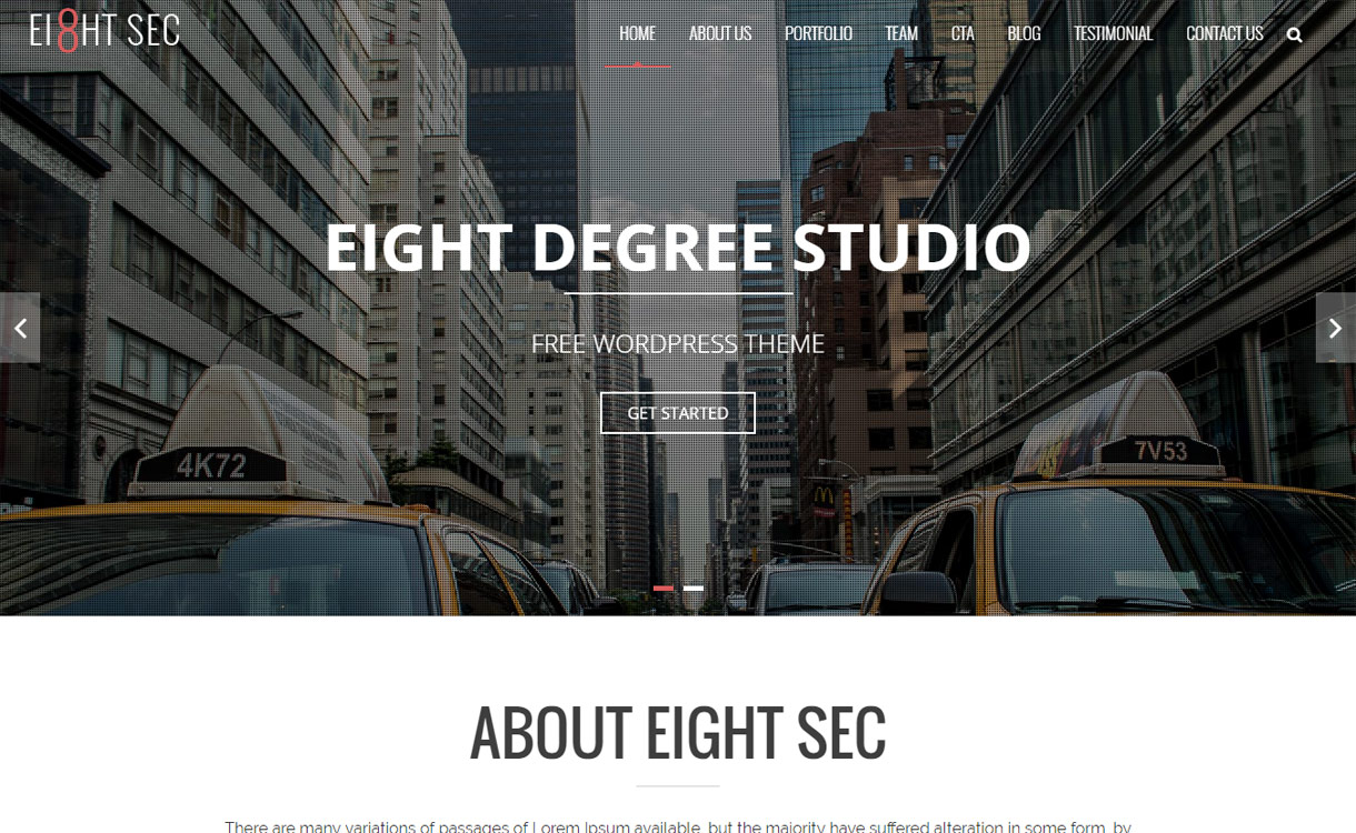 11+ I migliori temi WordPress reattivi gratuiti di dicembre 2016 eight-sec-best-free-WordPress-Theme-December-2018