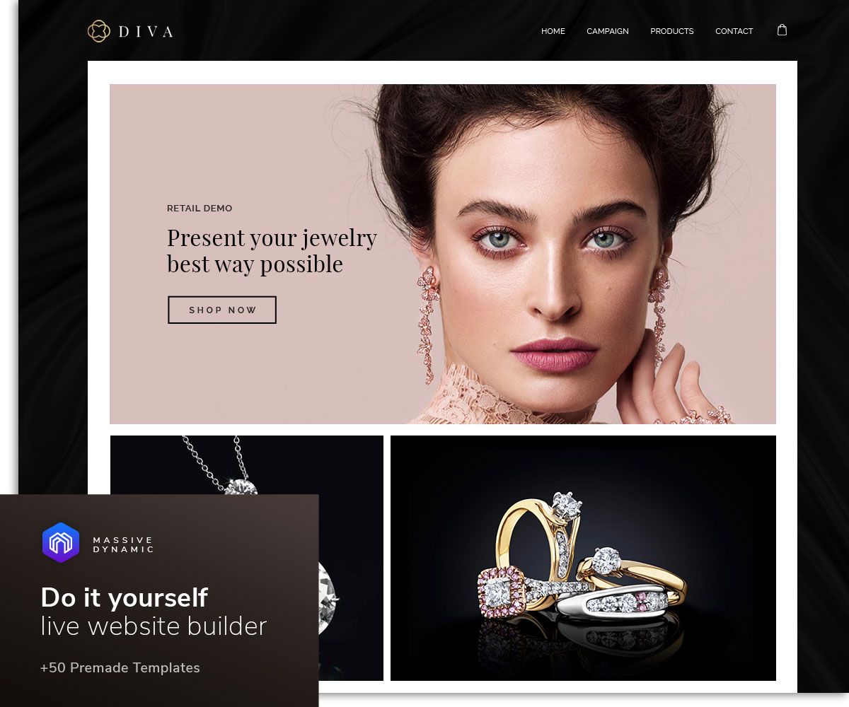thèmes WordPress pour bijoux