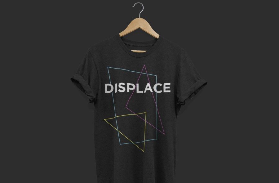 Maquette de t-shirt sans lavage à l'acide Michael Hoss