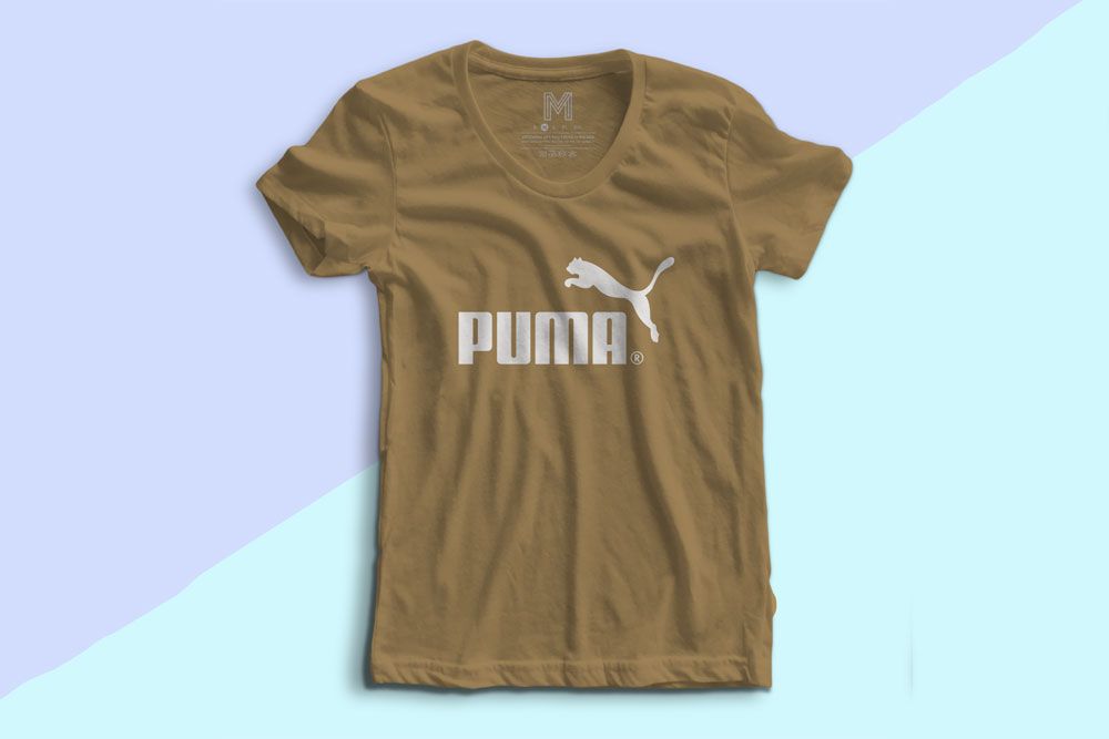 maquette de t-shirt femme