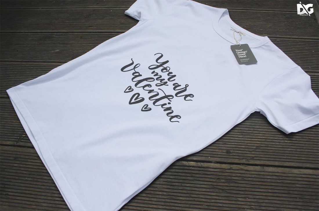 Maquette Psd de t-shirt blanc gratuit