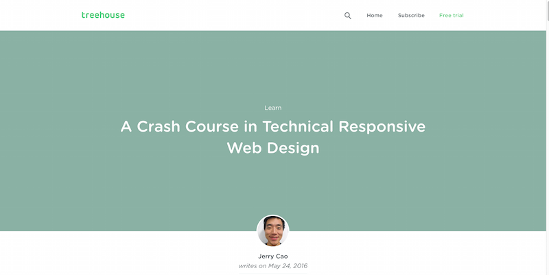 Kursus Singkat dalam Desain Web Responsif Teknis