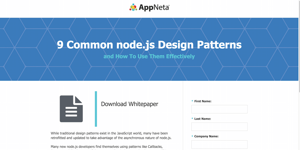 9 popularnych wzorców projektowych Node.js