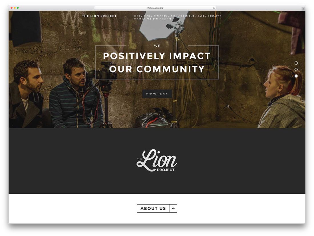 thelionproject-witryna-społeczności-z-woocommerce