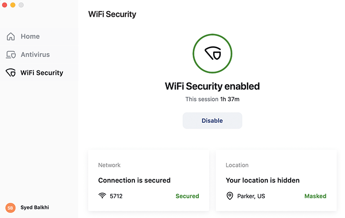 Aura Wifi Security - Ochrona przed kradzieżą tożsamości Aura Wifi Security - Identity Theft Protection