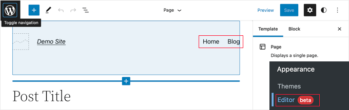 nofollowmenusmethod2header WordPress Theme Editor