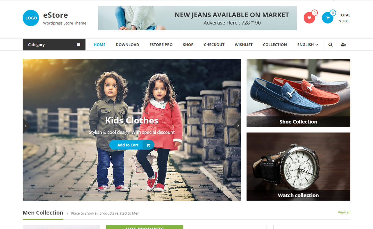 10+ migliori temi gratuiti per eCommerce/Negozio online/WooCommerce per WordPress per il 2022 eStore - Best Free WordPress eCommerce WooCommerce Themes
