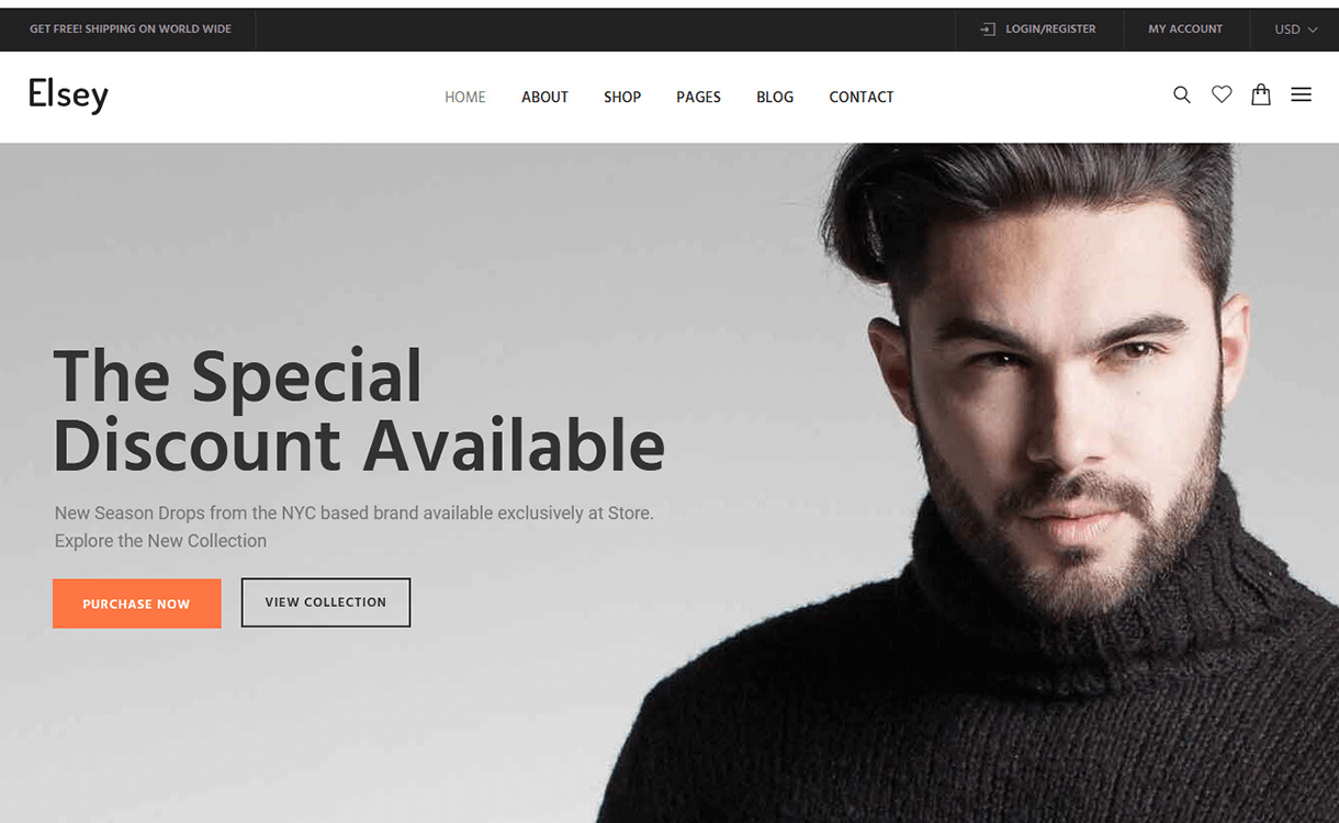20+ I migliori temi premium per eCommerce/WooCommerce/Negozio online di WordPress 2022 Elsey-Best Premium WordPress eCommerce WooCommerce Online Store Themes 2018