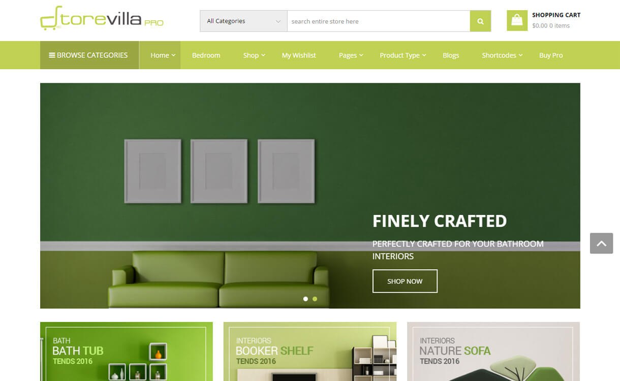 20+ I migliori temi premium per eCommerce/WooCommerce/Negozio online di WordPress 2022 Storevilla pro - Best Premium WordPress eCommerce WooCommerce Online Store Themes 2017