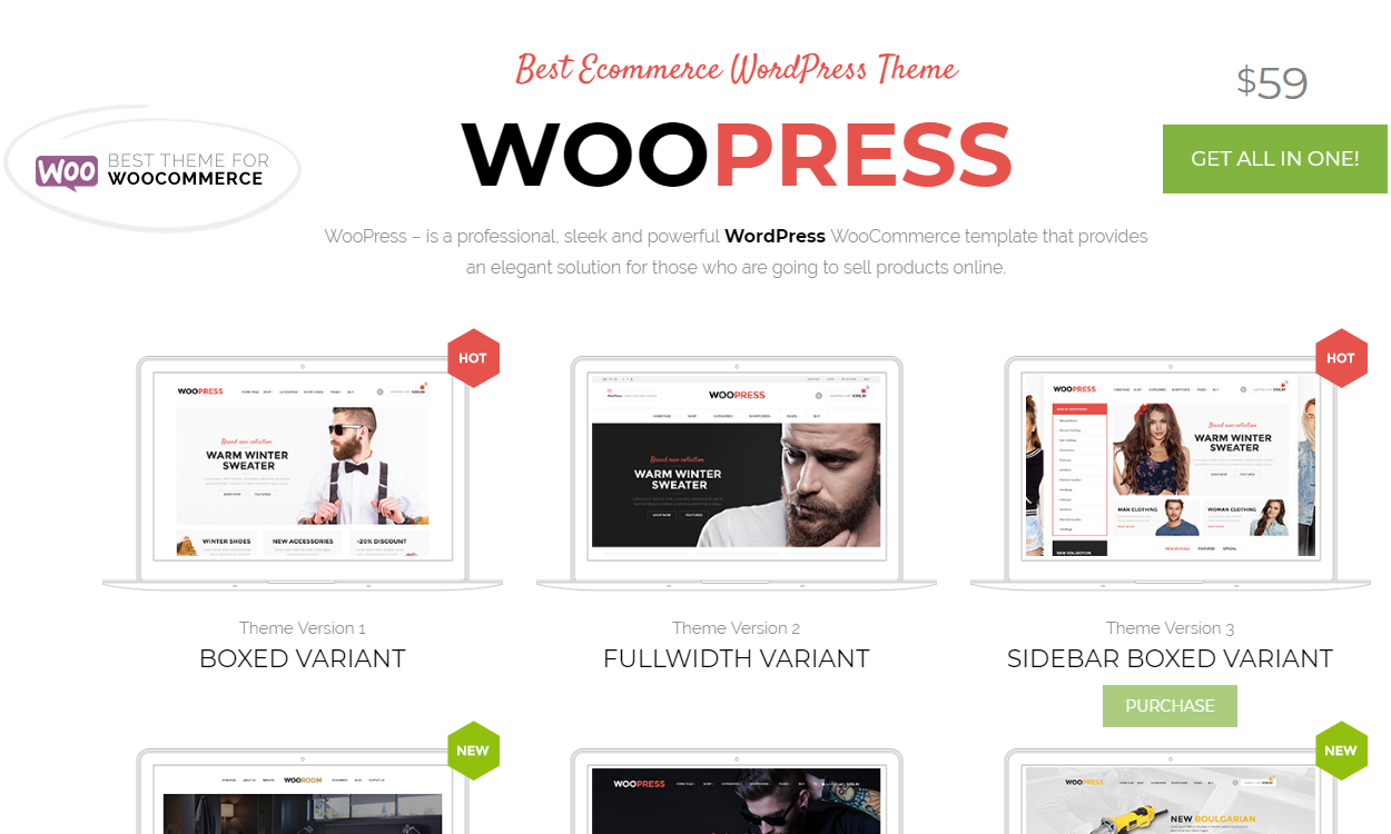20+ I migliori temi premium per eCommerce/WooCommerce/Negozio online di WordPress 2022 WooPress - Best Premium WordPress eCommerce/WooCommerce/Online Store Themes