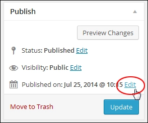 WP 블로그 게시물 예약 Scheduling WordPress Posts