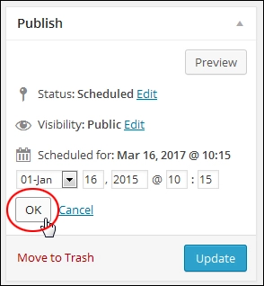 WordPress 블로그 게시물을 예약하는 방법