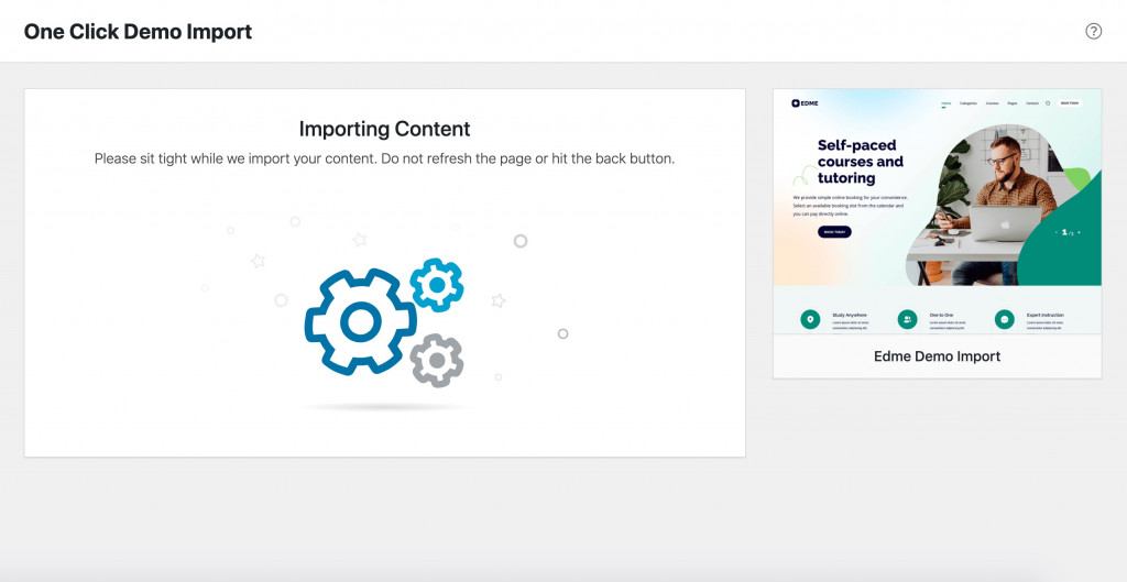 Edme Tutor Programlama Teması 2'yi Yükleme