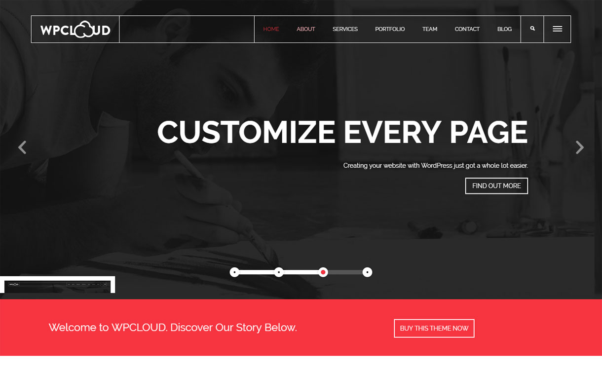 15+ migliori temi premium per una pagina WordPress 2022 WPCloud - Best Premium WordPress One-Page Themes 2017