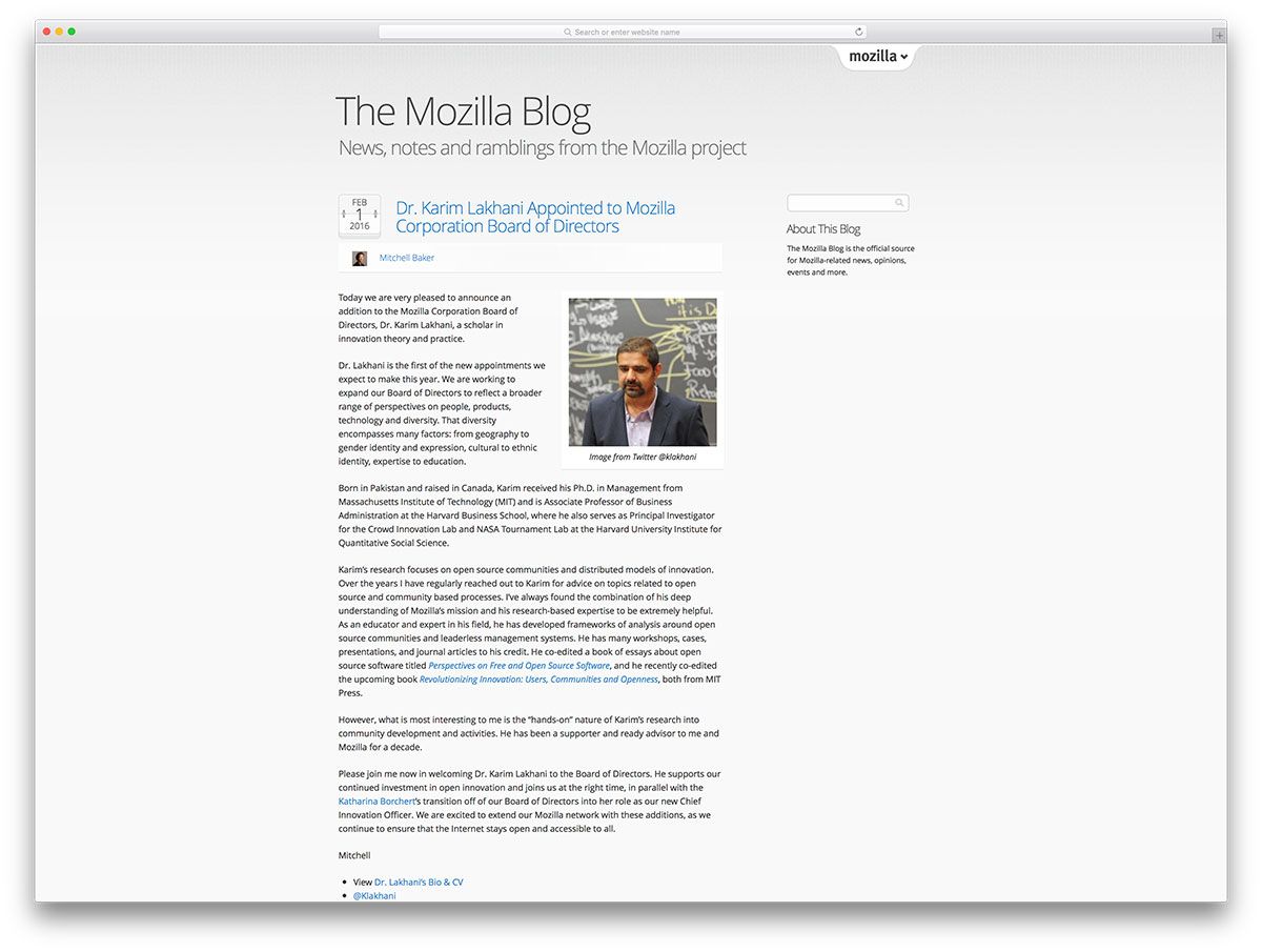 mozilla-blog-based-on-wordpress-cms