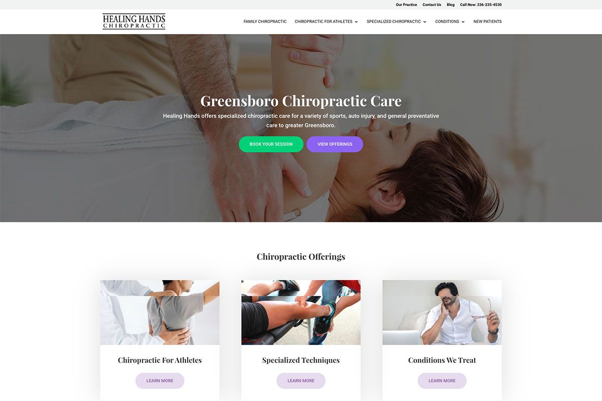 Penyembuhan Tangan Chiropractic