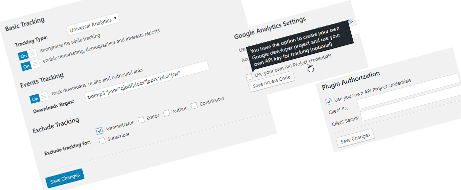 WP Meta SEO - Una soluzione SEO completa per siti Web WordPress WP Meta SEO Feature - Advanced Analytics Options