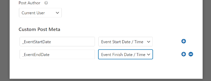 ป้อน meta โพสต์ที่กำหนดเอง Enter custom post meta