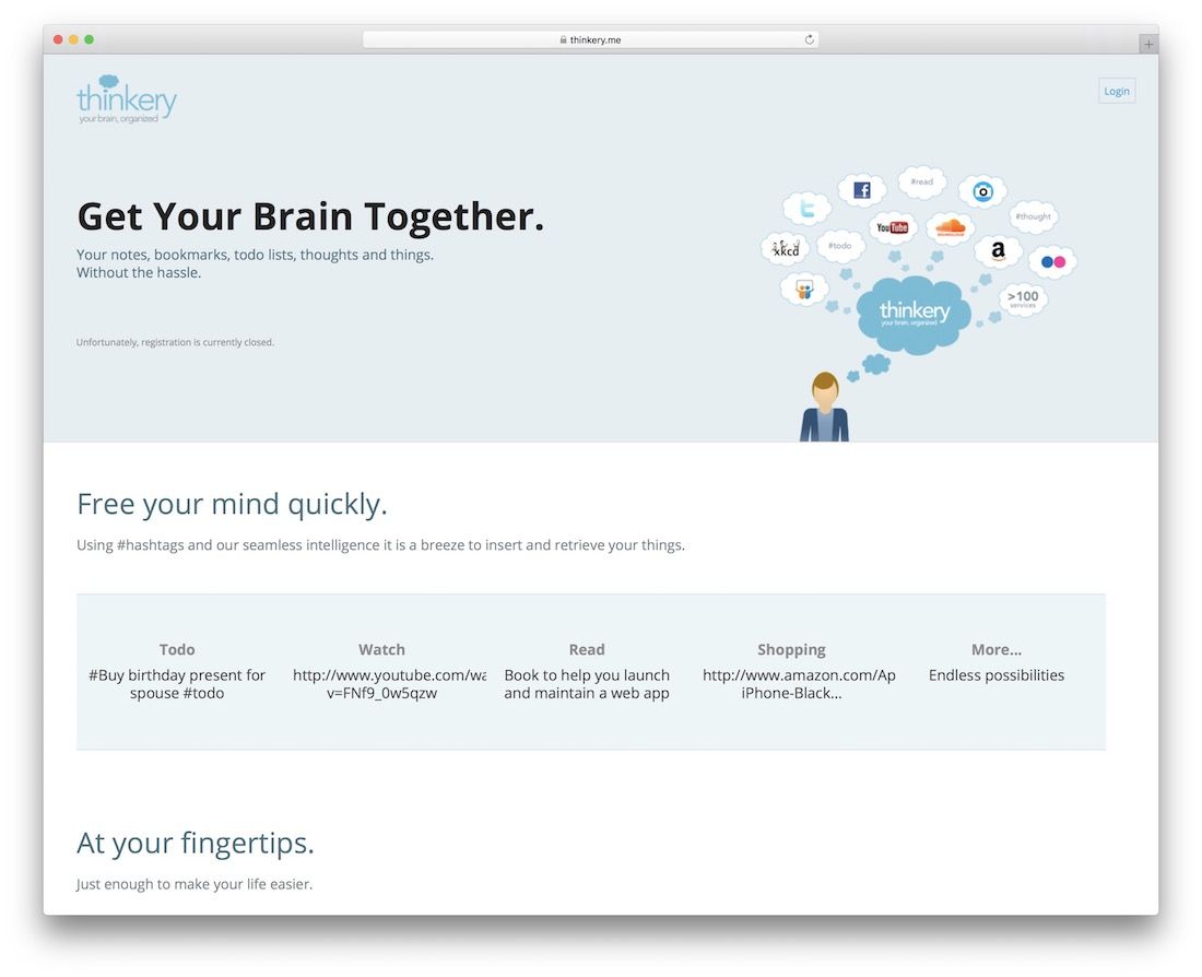 thinkeryオンラインメモ取りツール