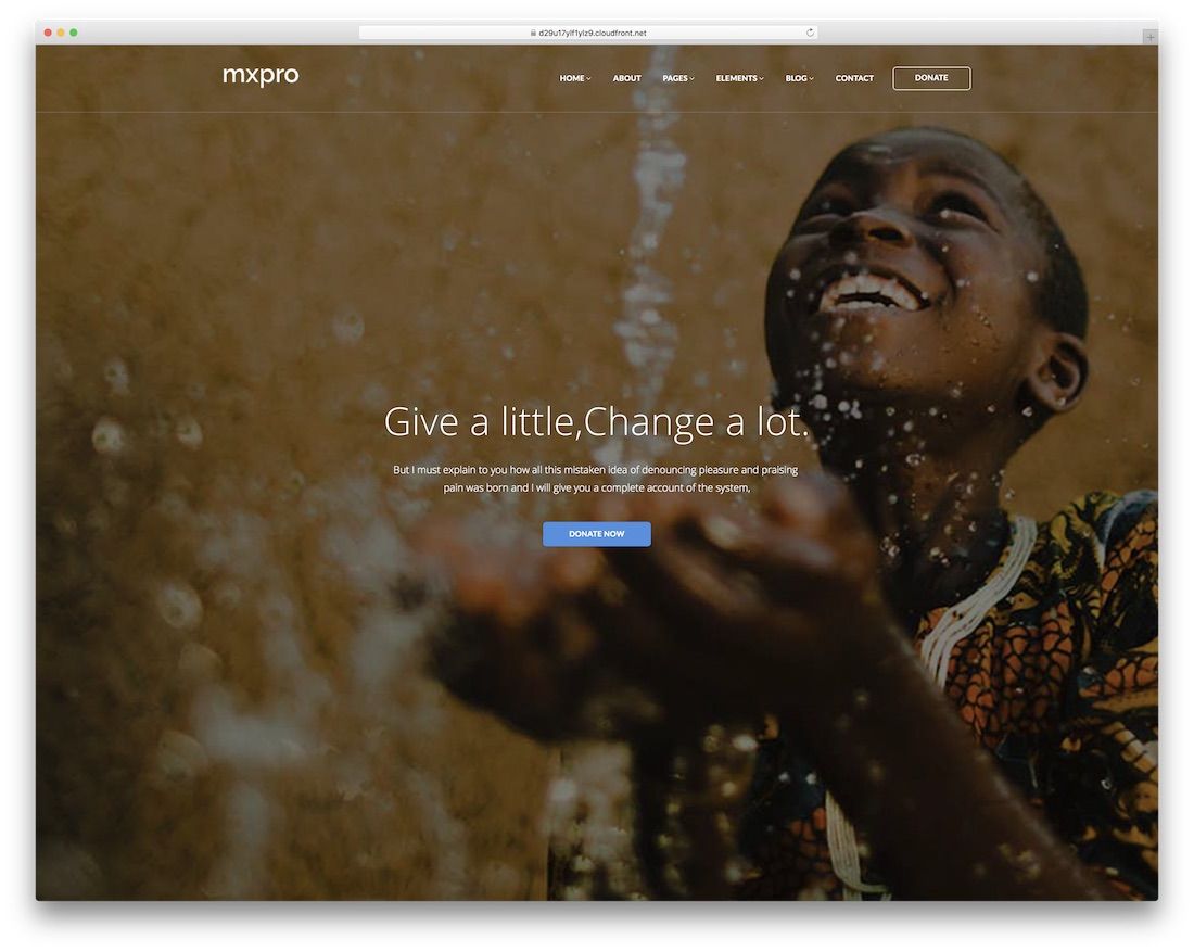 mxpro website template
