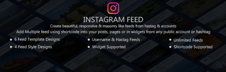 I 5 migliori plugin gratuiti per WordPress per feed Instagram Instagram feed - Free WordPress Plugin