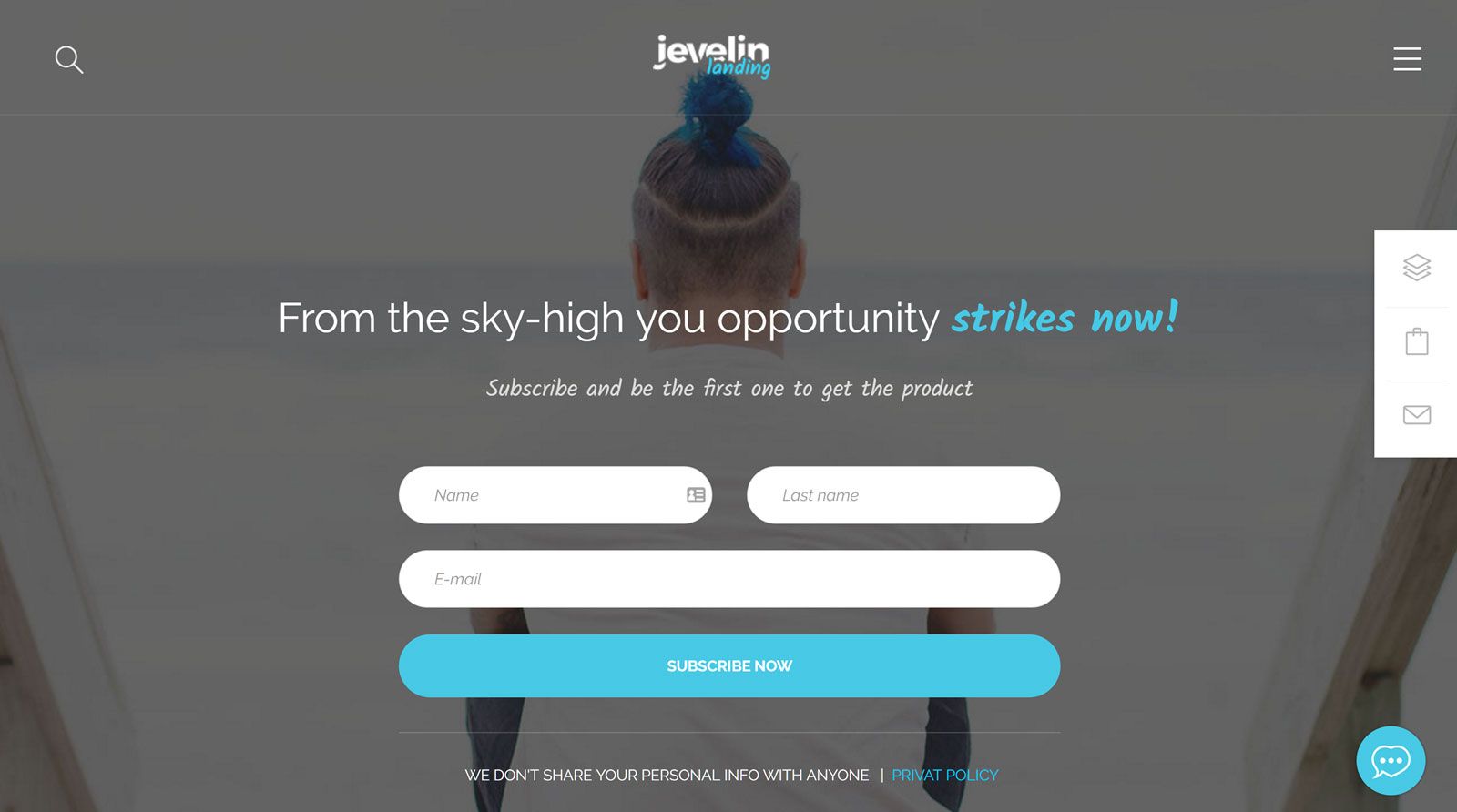 Jevelin 登陆页面演示