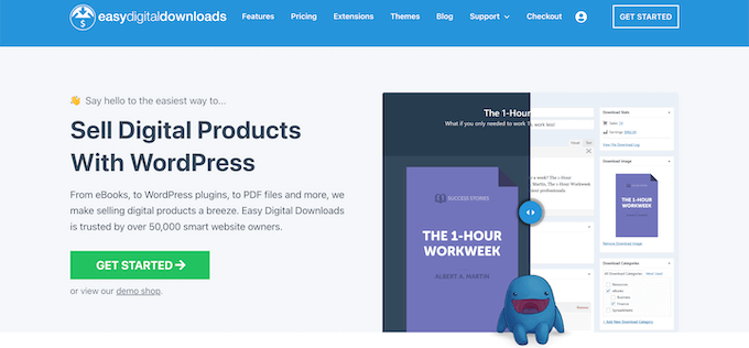 تنزيلات رقمية سهلة Easy Digital Downloads