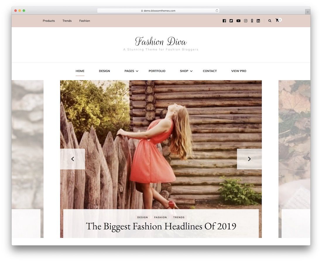 时尚女主角免费 woocommerce wordpress 主题