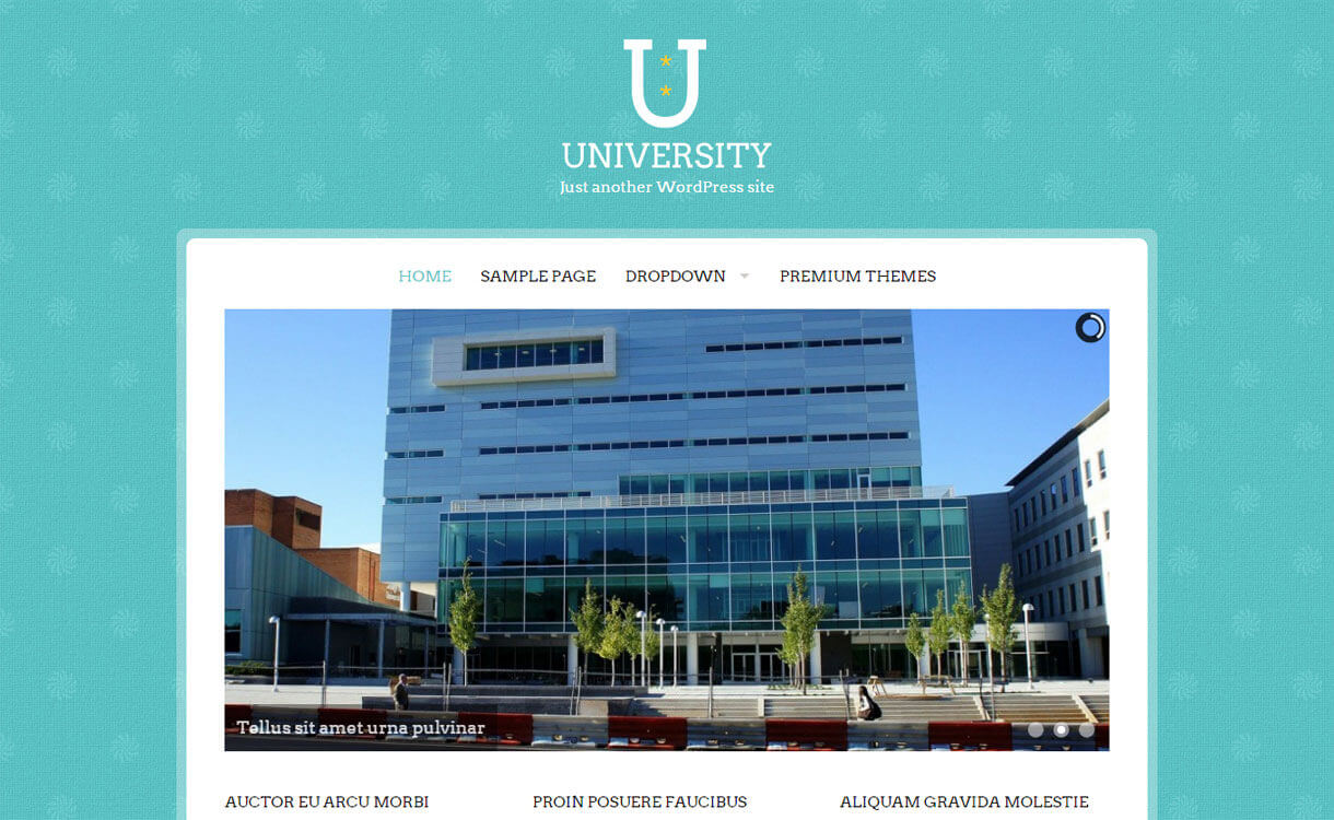 Oltre 30 migliori temi WordPress gratuiti per l'istruzione 2022 University - Best Free WordPress Education Themes 2018