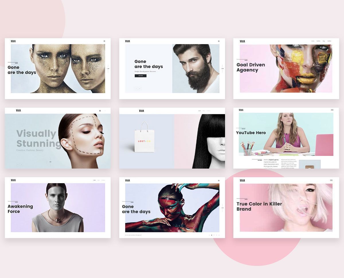 محفظة تصميم مواقع الويب على أساس WordPress