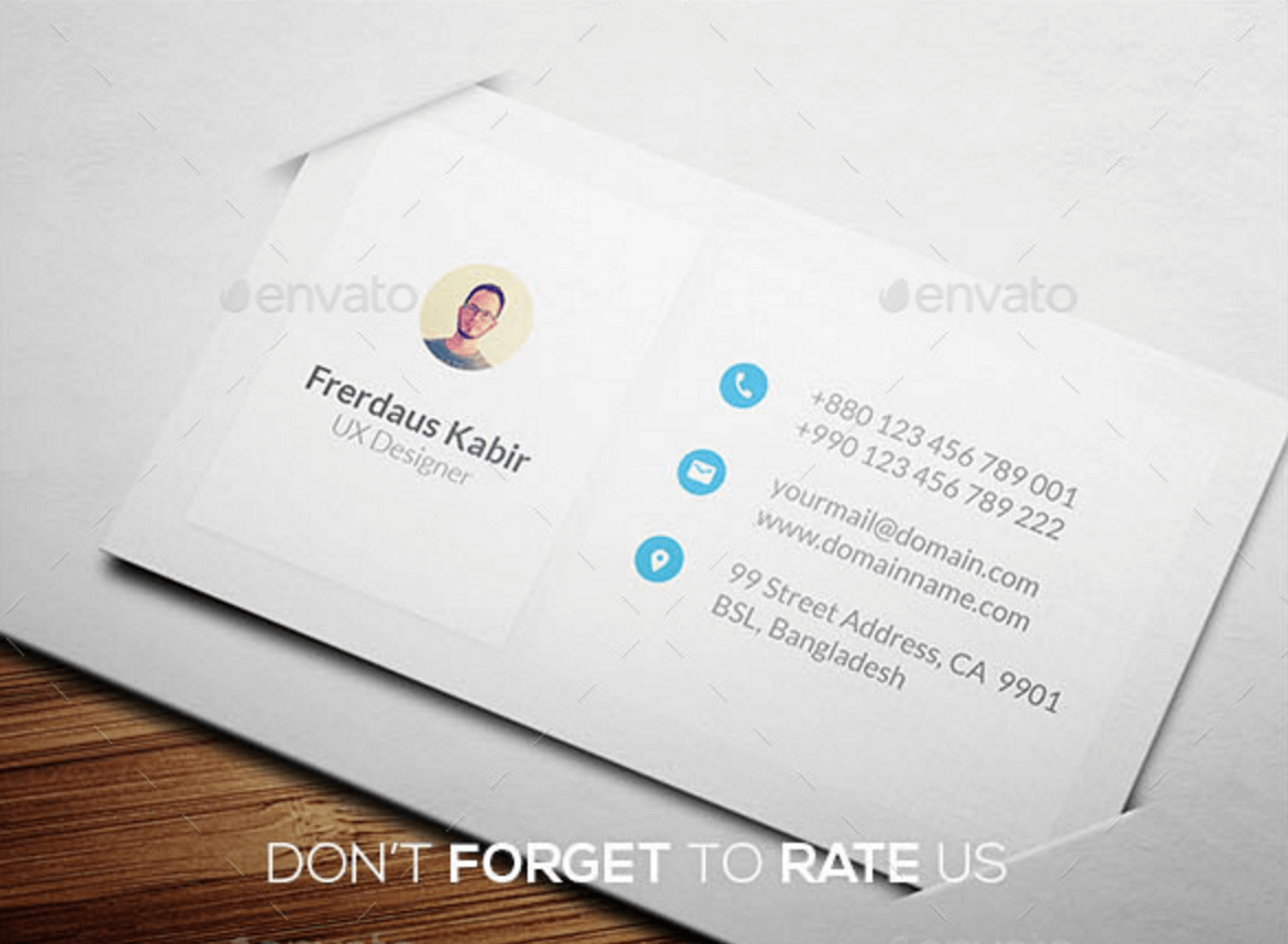 Tarjeta de presentación personal GraphicRiver