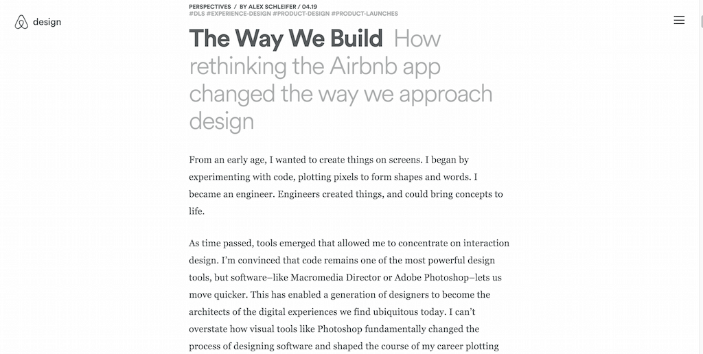 Como repensar o aplicativo do Airbnb mudou a maneira como abordamos o design