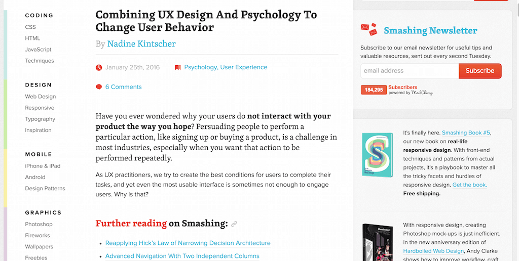 Combinando UX Design e Psicologia para Mudar o Comportamento do Usuário