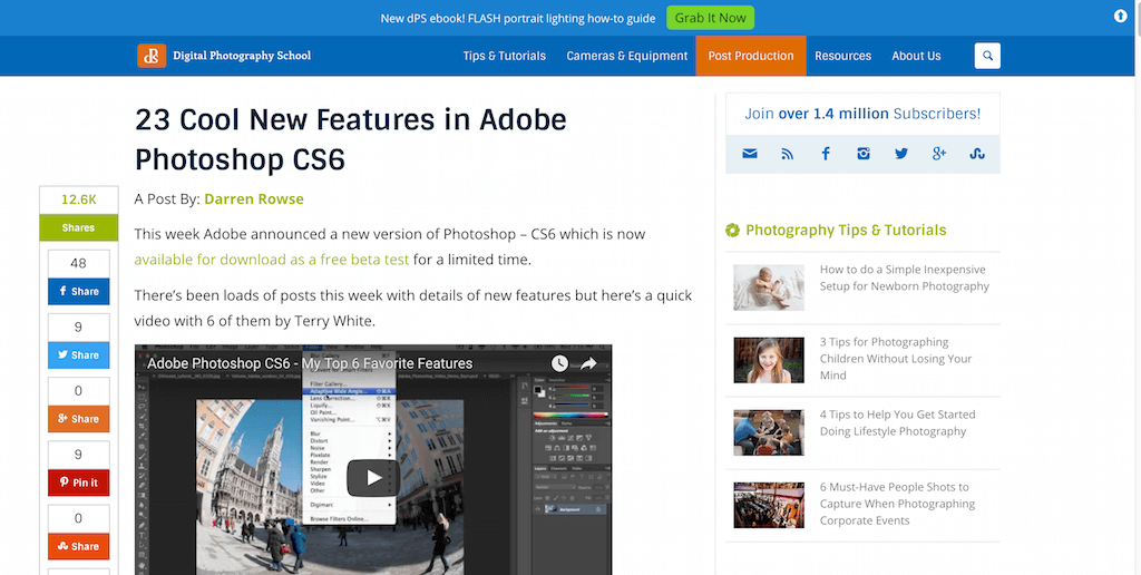 Adobe Photoshop CS6 中的 23 个很酷的新功能